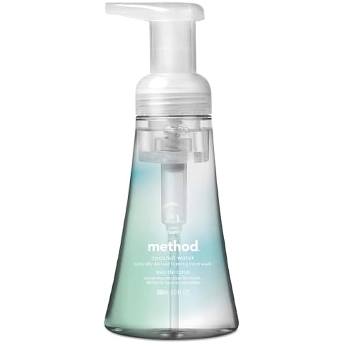 Method FOAMING HAND WASH, COCONUT WATER, BIODEGRADABLE FORMULA, 10 FL OZ (PACK OF 1) - Image 1